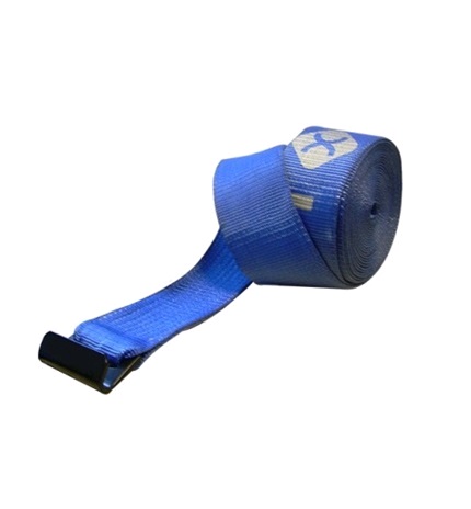 Faja 100 mm x 9 mts Terminal Gancho Plano