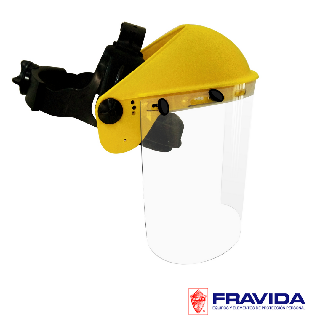 Protector Facial Fravida Incoloro 2020 Arnes Cremallera