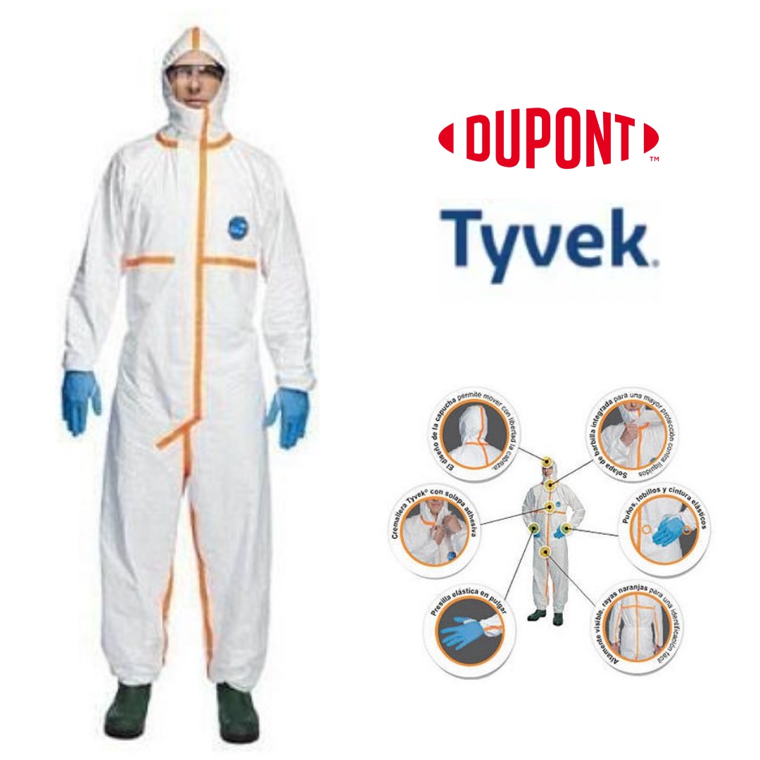 Mameluco DUPON Tyvek 800 J