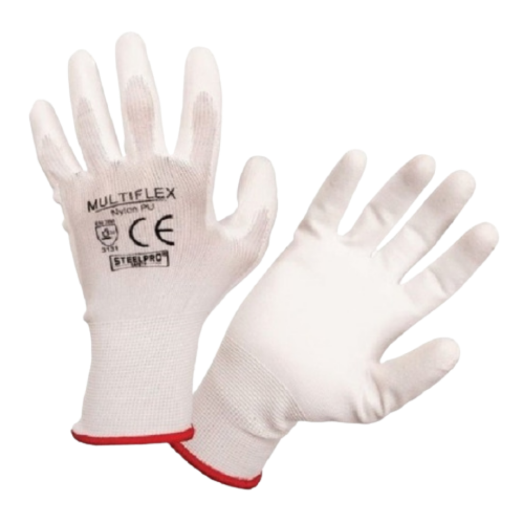 Guante Nylon-pu Blanco