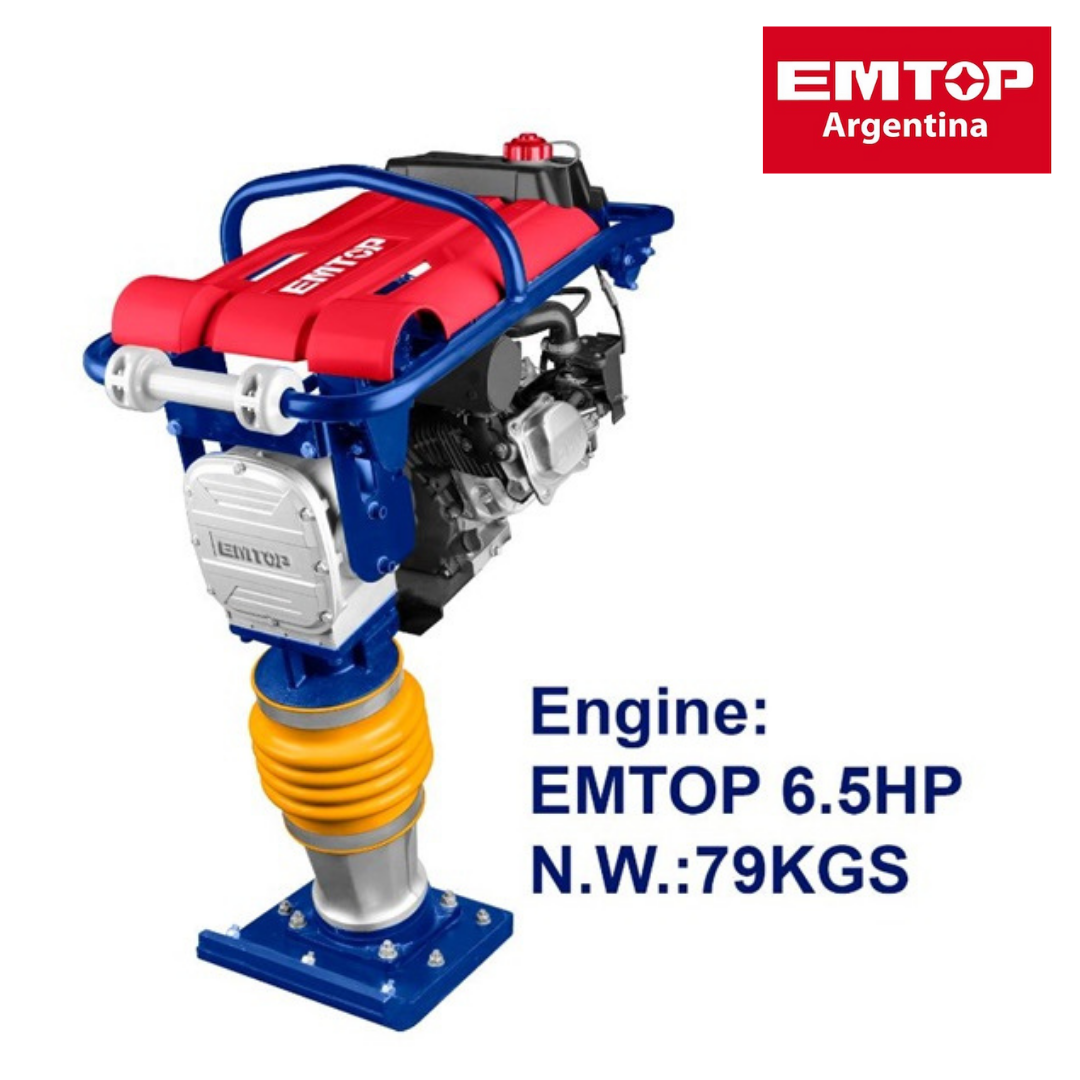 Motopison 6,5hp 79kg 33x29cm 450-660rpm Emtop Etrr657902