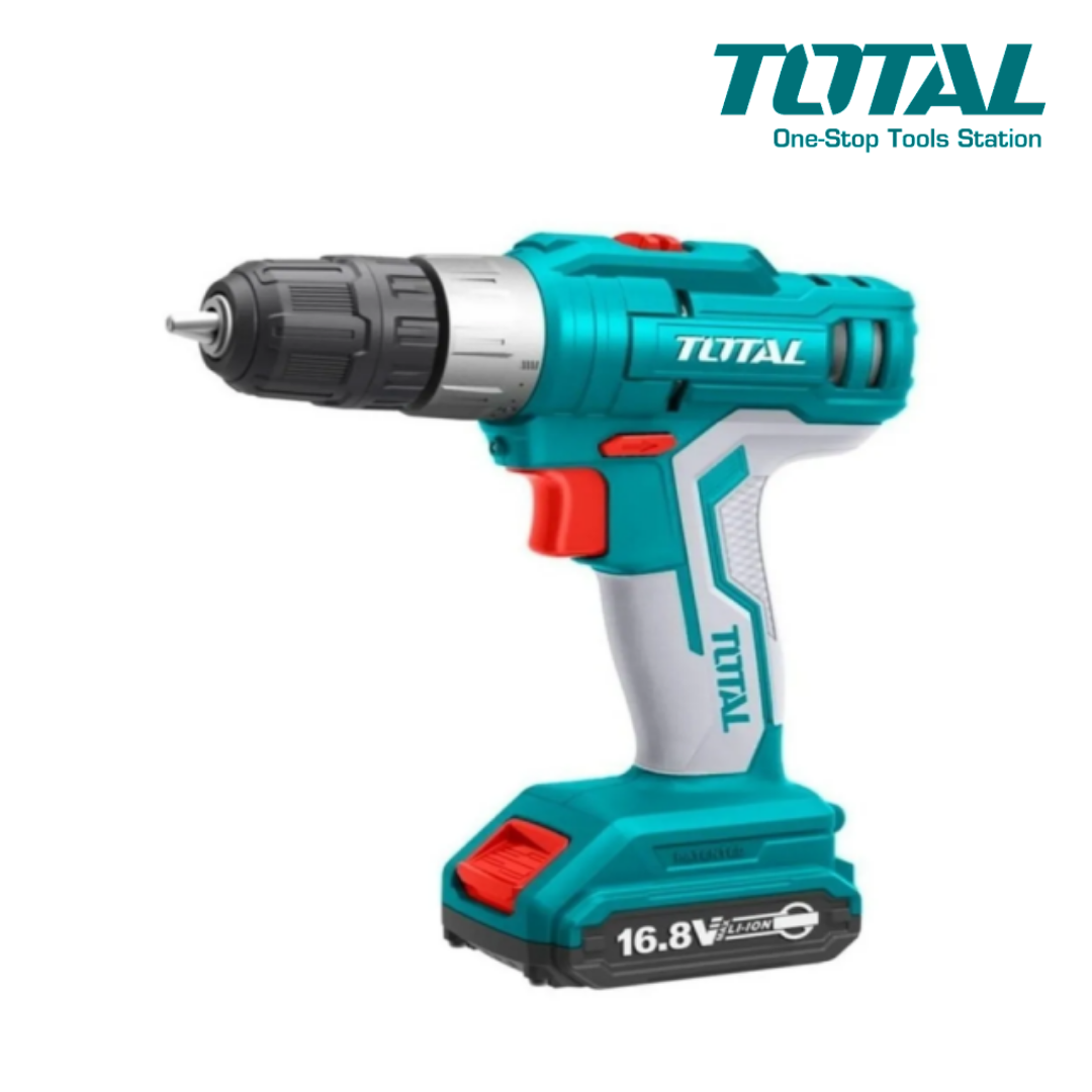 Taladro inalambrico 16.8V 1350 rpm TOTAL TDLI1611