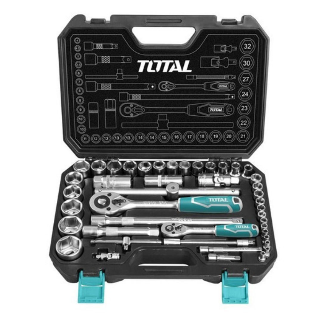 Juego De Herramientas De 44 Pcs Total Tht421441